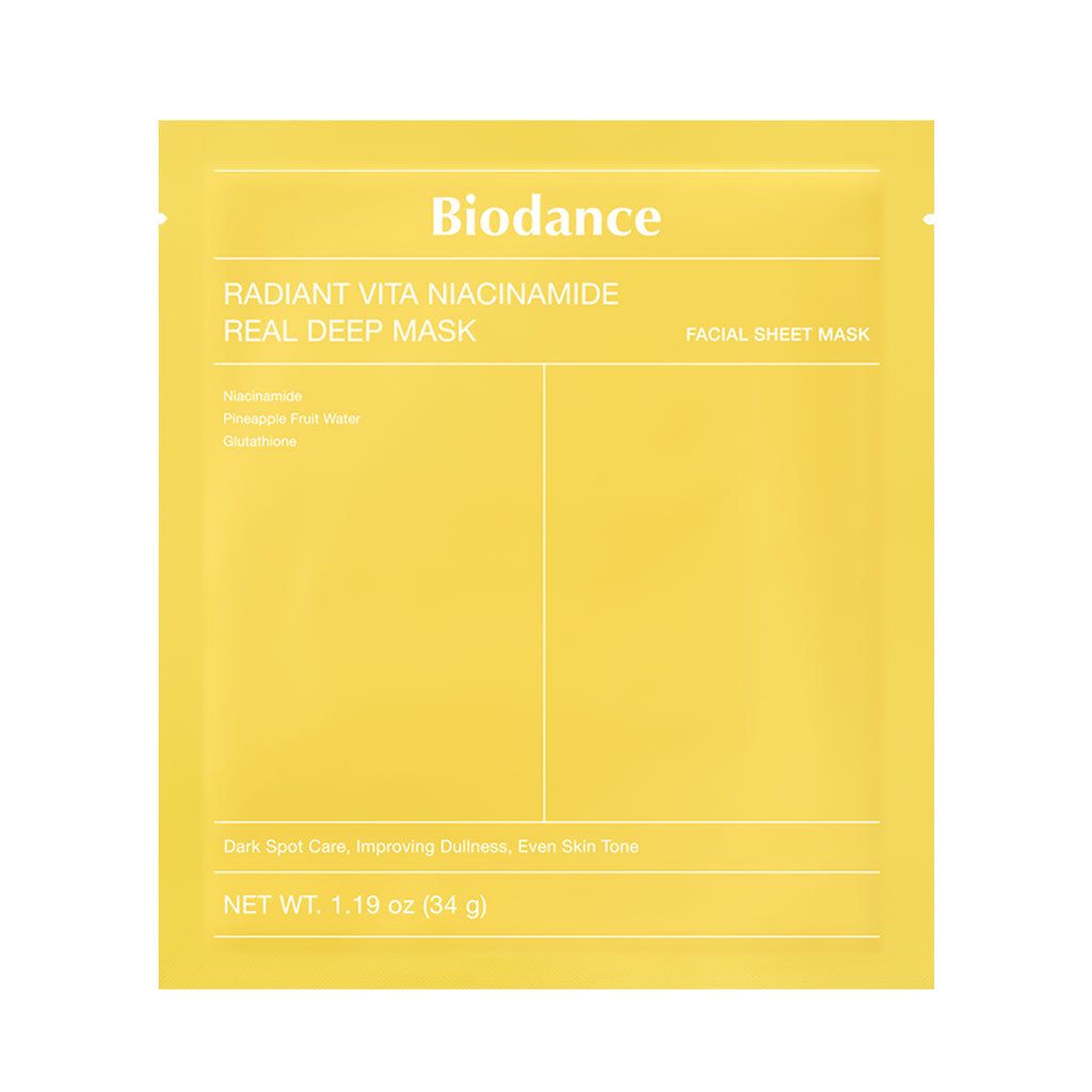 BIODANCE RADIANT VITA NIACINAMIDE REAL DEEP MASK 34G