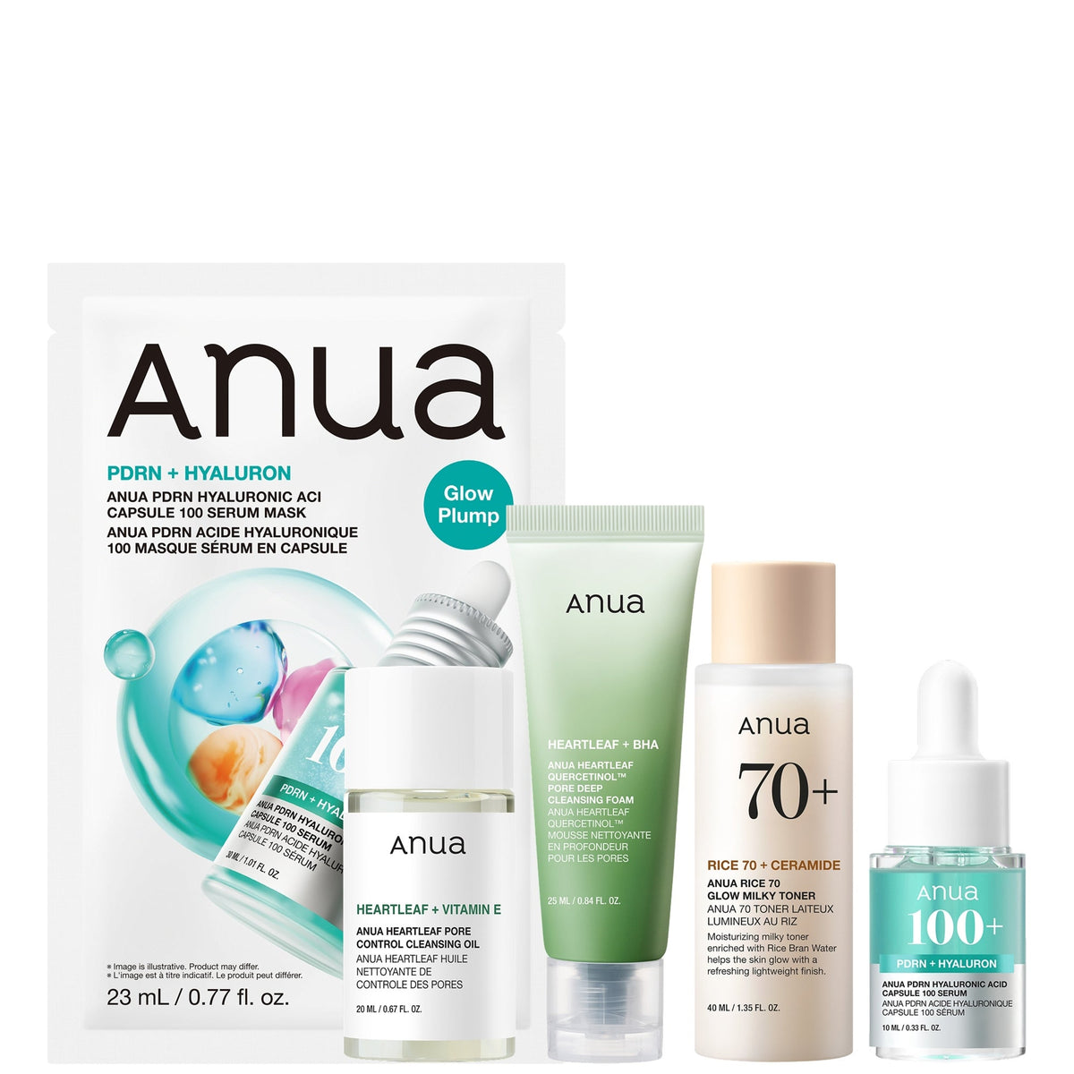 ANUA K-POP DEMON JUNTERS GLOW SKIN DISCOVERY SET