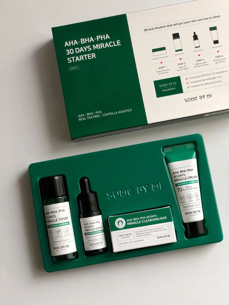 SOME BY MI SOS KIT MILAGROSO PARA ACNE (4 COMPONENTES)