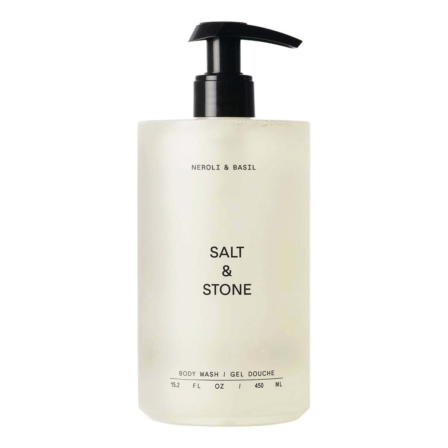 SALT & STONE NEROLI AND BASIL BODY WASH 450ML
