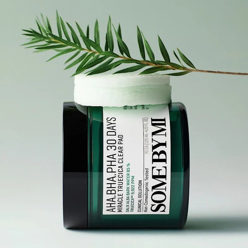 SOME BY MI AHA, BHA, PHA 30 Days Truecica Clear Miracle Pads for Acne 70 pcs 