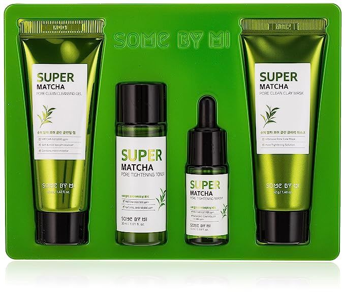 SOME BY MI SUPER MATCHA PORE CARE STARTER KIT (4 componentes)