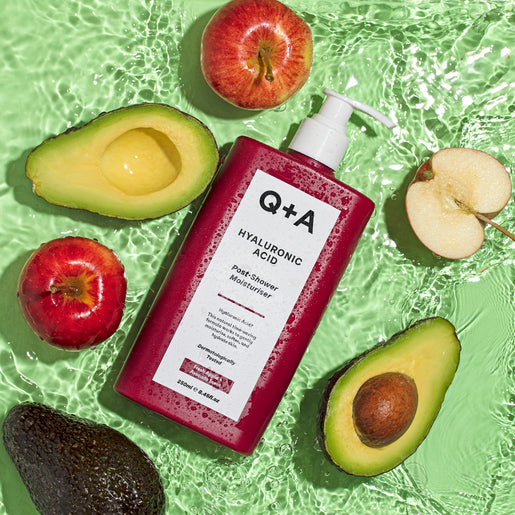 Q+A HYALURONIC ACID POST SHOWER MOISTURISER 250ML