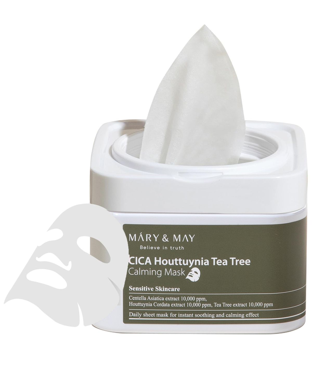 MARY & MAY CICA TEA TREE SOOTHING MASK