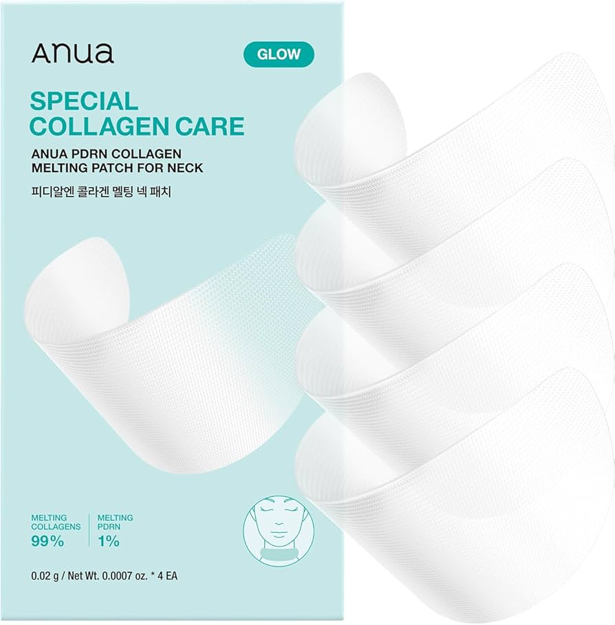 ANUA PDRN COLLAGEN MELTING PATCH FOR NECK 4ea