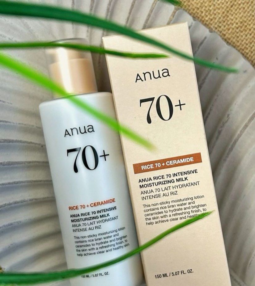 ANUA RICE 70+ CERAMIDE INTENSIVE MOISTURIZING MILK 150ML