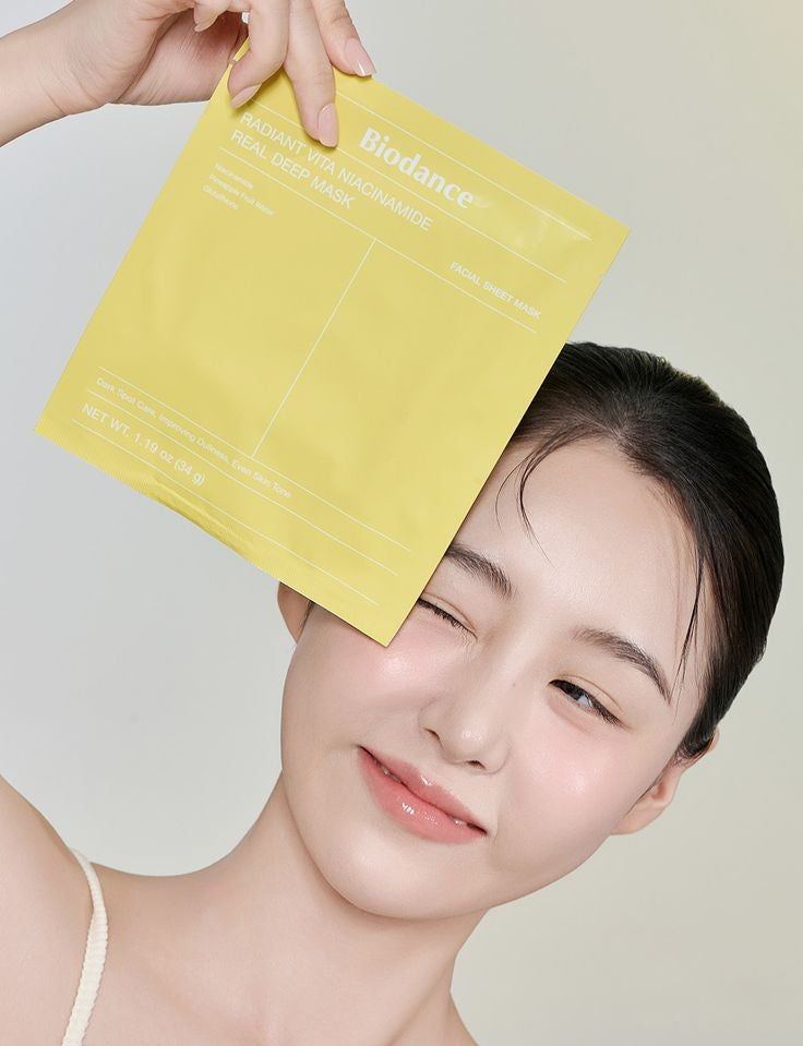 BIODANCE RADIANT VITA NIACINAMIDE REAL DEEP MASK 34G