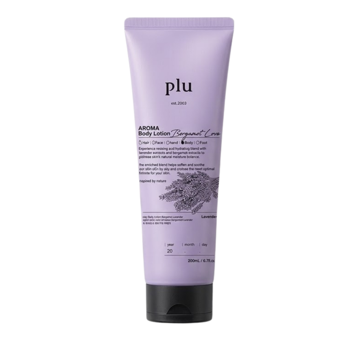 PLU AROMA BODY LOTION BERGAMOT LAVENDER 200ML