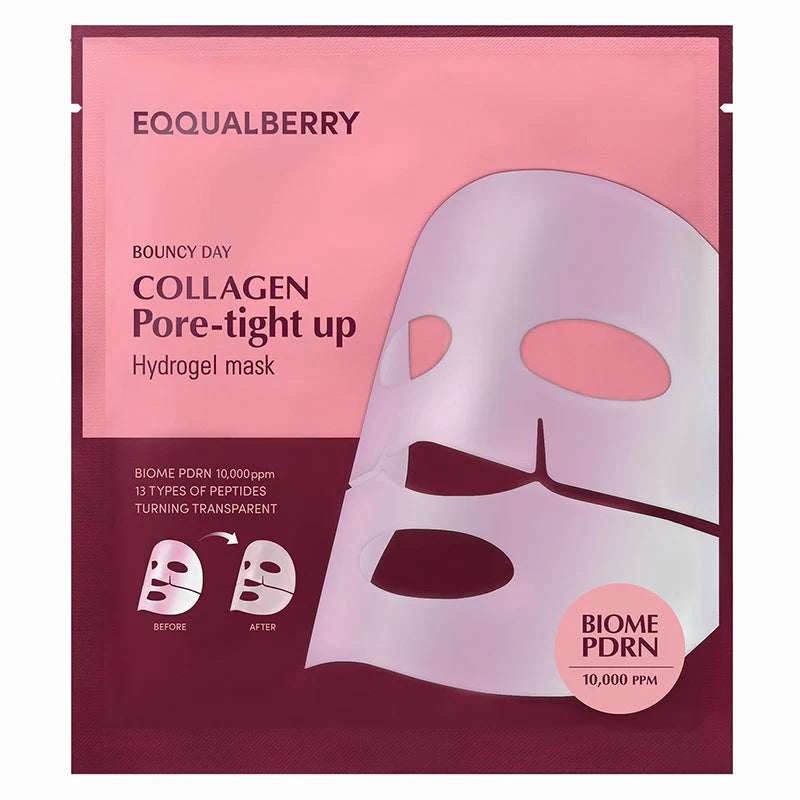 EQQUALBERRY COLLAGEN PORE TIGHT UP HYDROGEL MASK 30G