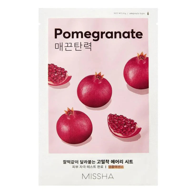 MISSHA POMEGRANATE AIRY FIT SHEET MASK 19G