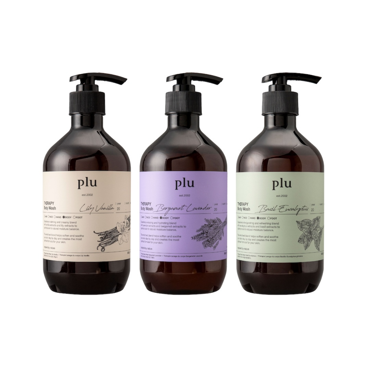 PLU BODY WASH 500ml