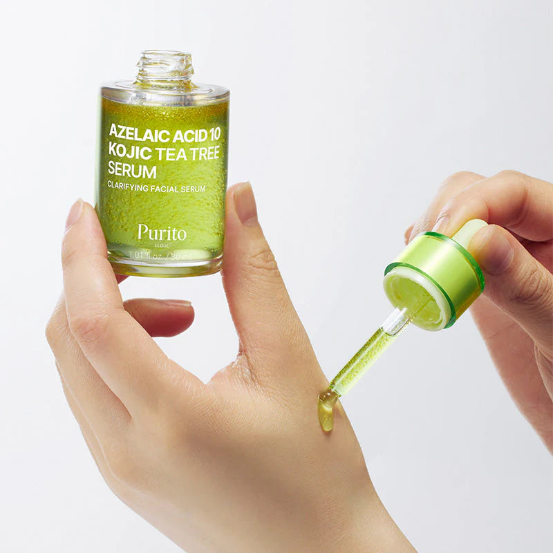 PURITO AZELAIC ACID 10 KOJIC TEA TREE SERUM 30ml