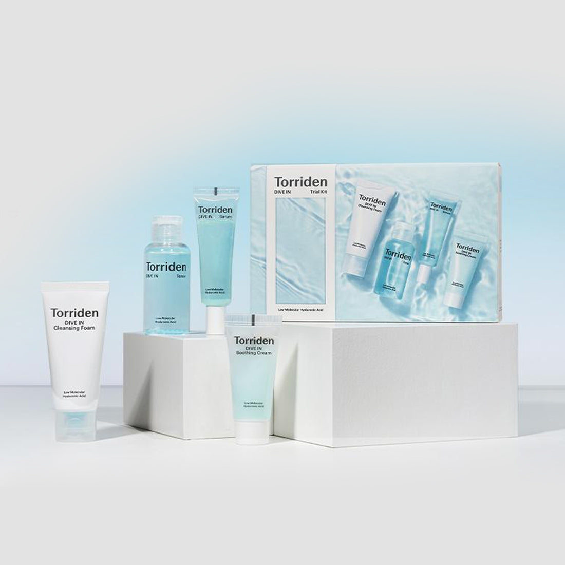 TORRIDEN DIVE-IN Trial Kit 4 Components 