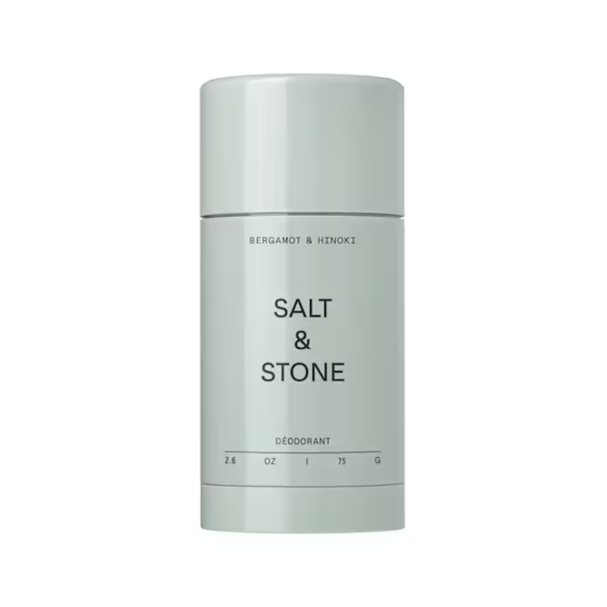 SALT & STONE NATURAL DEODORANT BERGAMOT AND HINOKI 75G