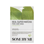 SOME BY MI Real Super Matcha Pore Care - Revitalizing Pore Shrinking Sheet Mask