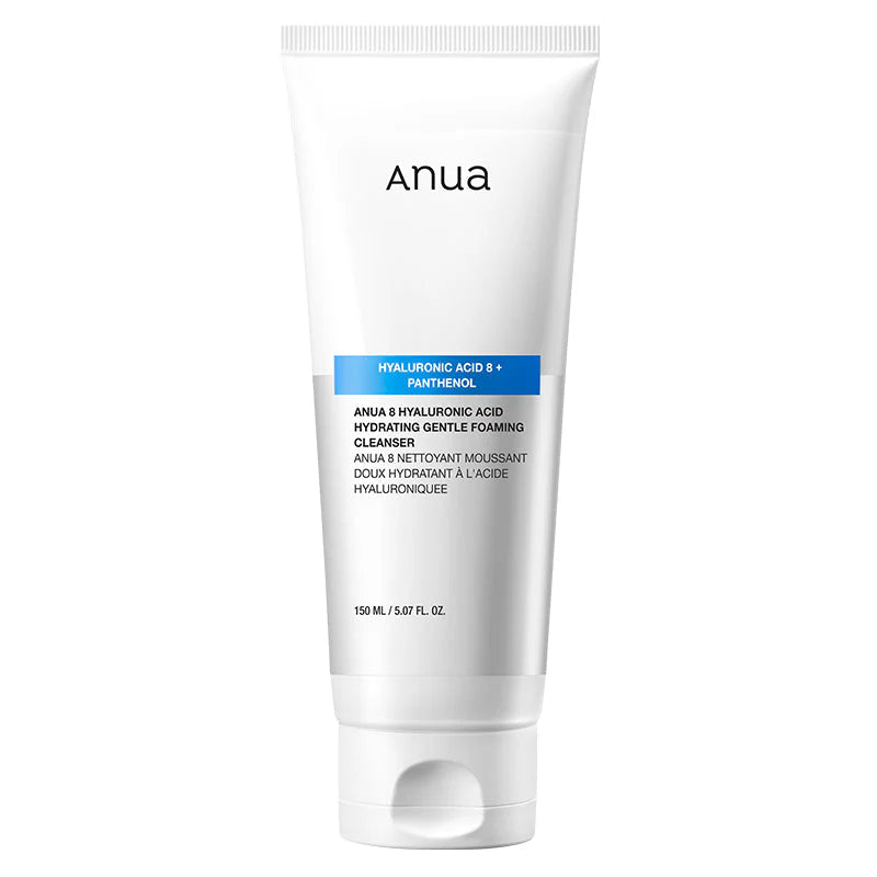 ANUA HYALURONIC ACID HYDRATING GENTLE FOAMING CLEANSER 150ML