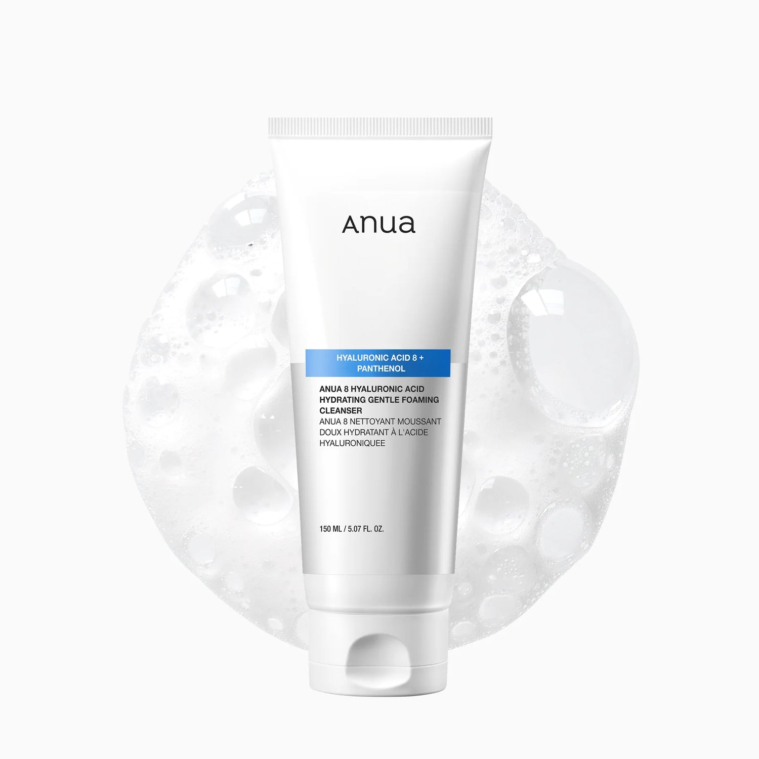 ANUA HYALURONIC ACID HYDRATING GENTLE FOAMING CLEANSER 150ML
