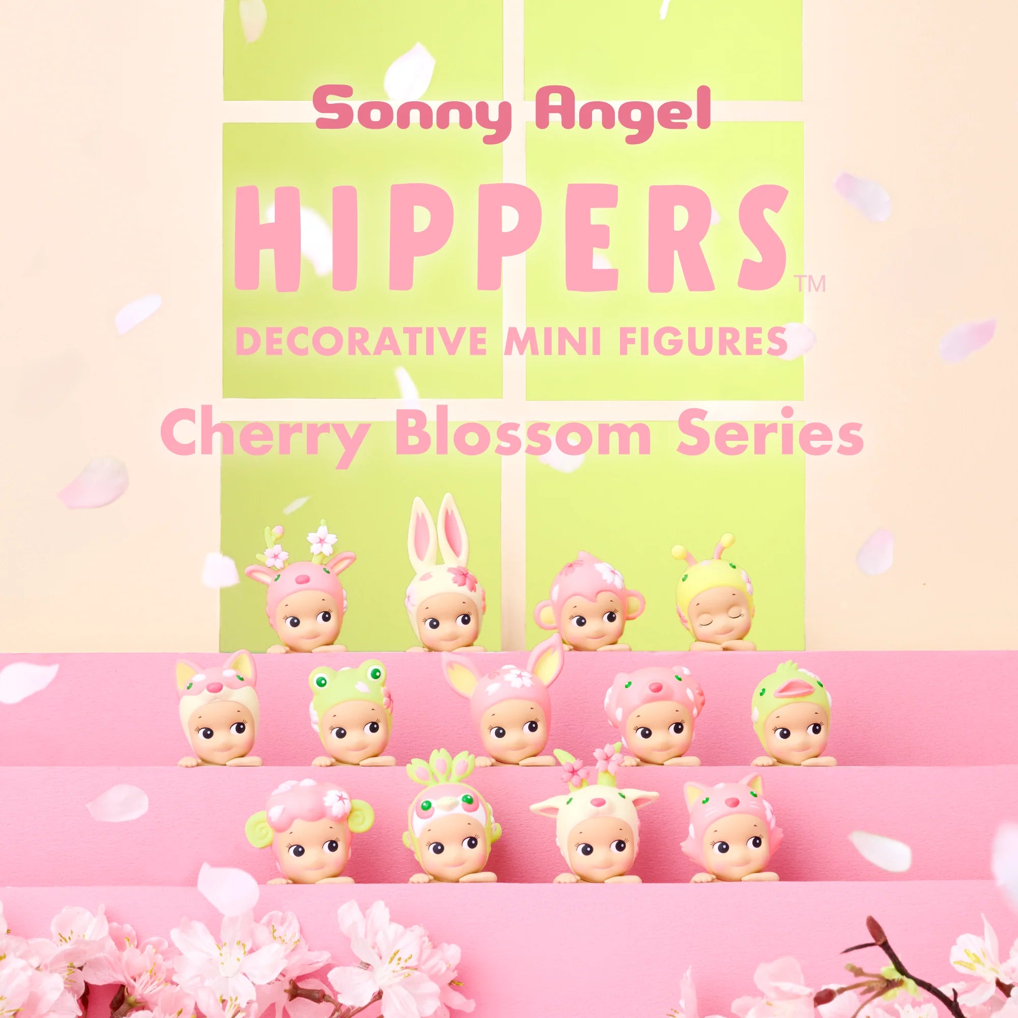 SONNY ANGEL HIPPERS CHERRY BLOSSOM - Caixa Mistério