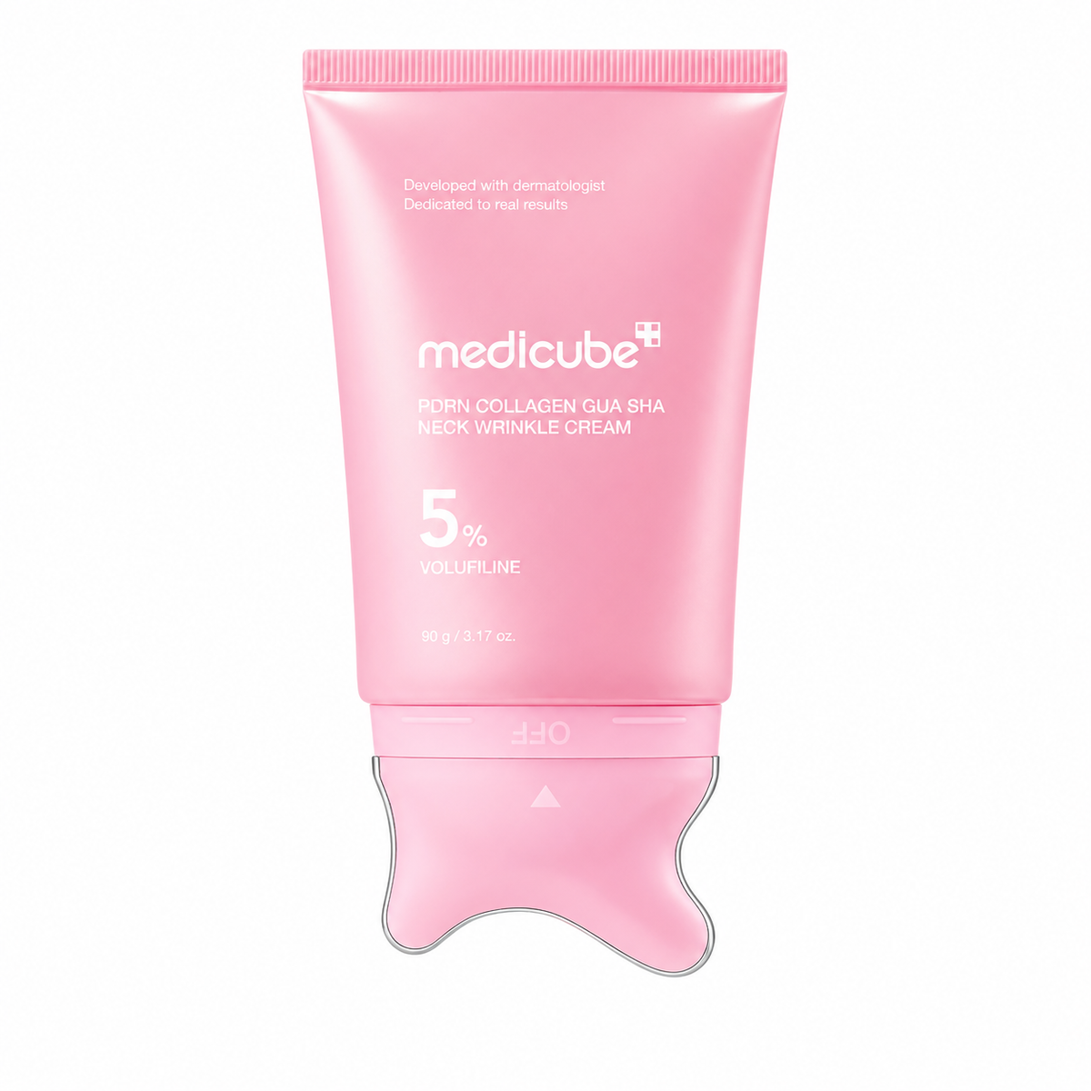 MEDICUBE PDRN Collagen Gua Sha Neck Wrinkle Cream 90g